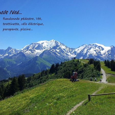 Appartement T2+Cabine Independante Au Depart Des Telecabines Saint-Gervais/Bettex/Mont D'Arbois Exteriör bild