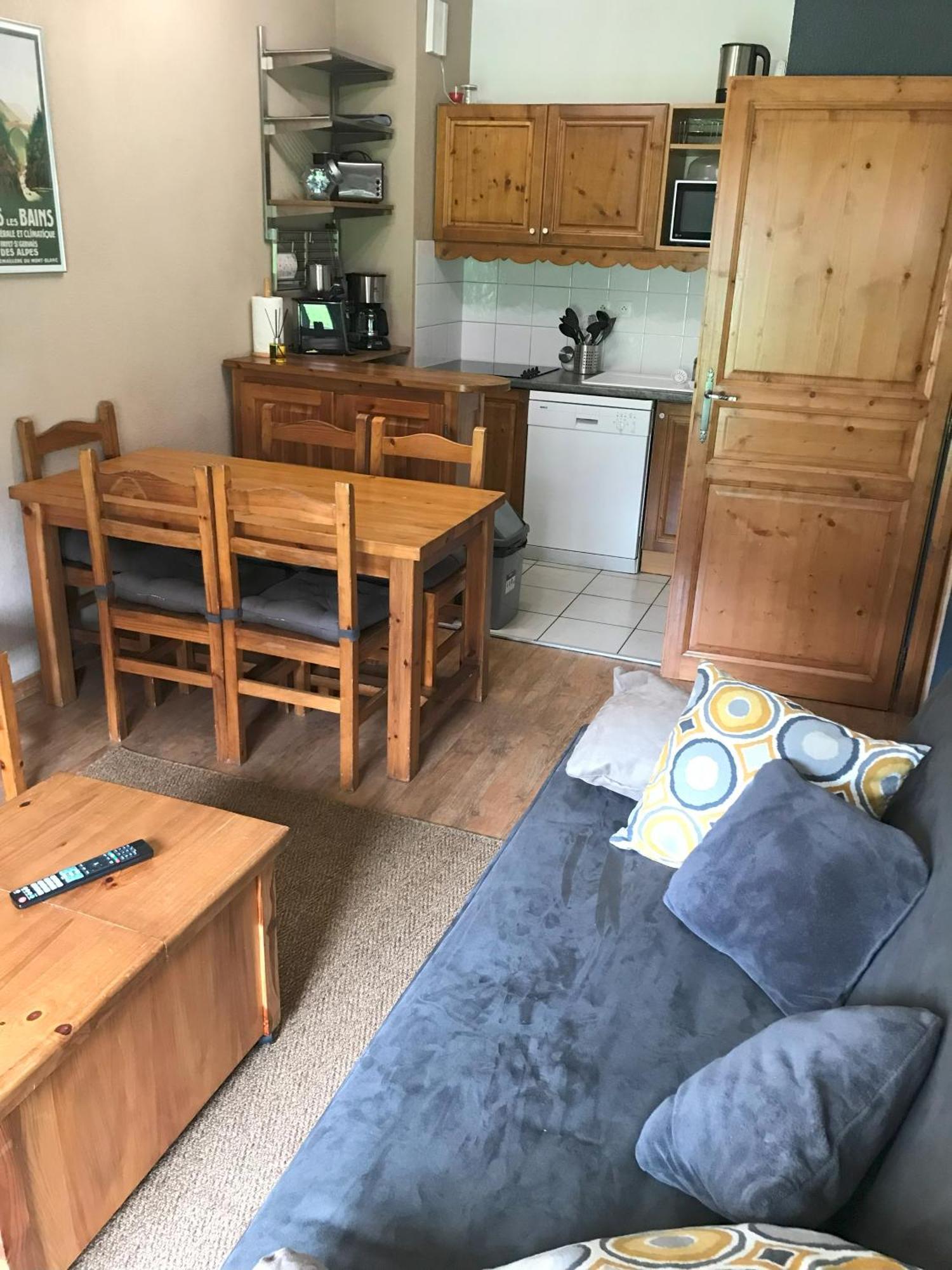Appartement T2+Cabine Independante Au Depart Des Telecabines Saint-Gervais/Bettex/Mont D'Arbois Exteriör bild
