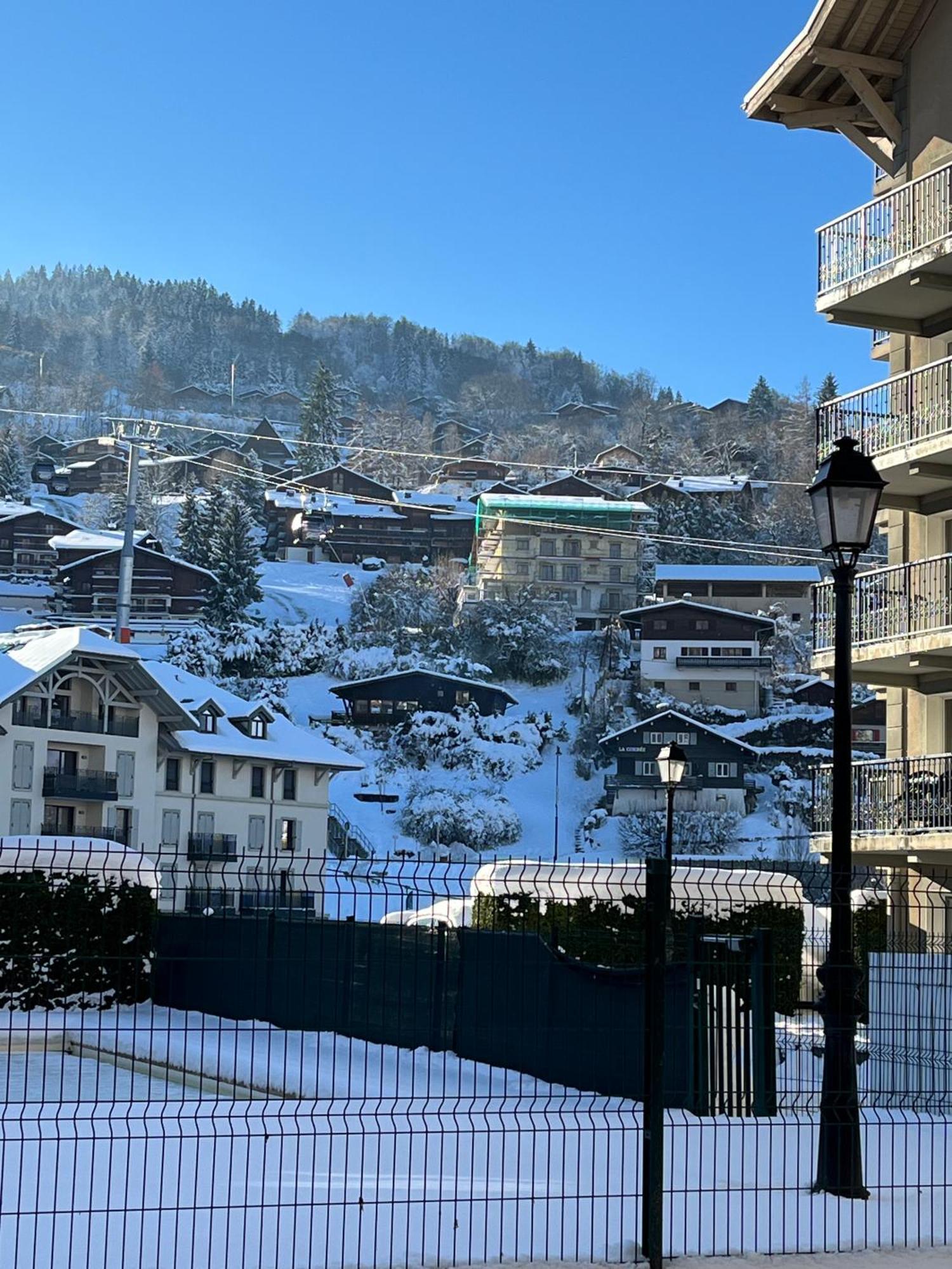 Appartement T2+Cabine Independante Au Depart Des Telecabines Saint-Gervais/Bettex/Mont D'Arbois Exteriör bild