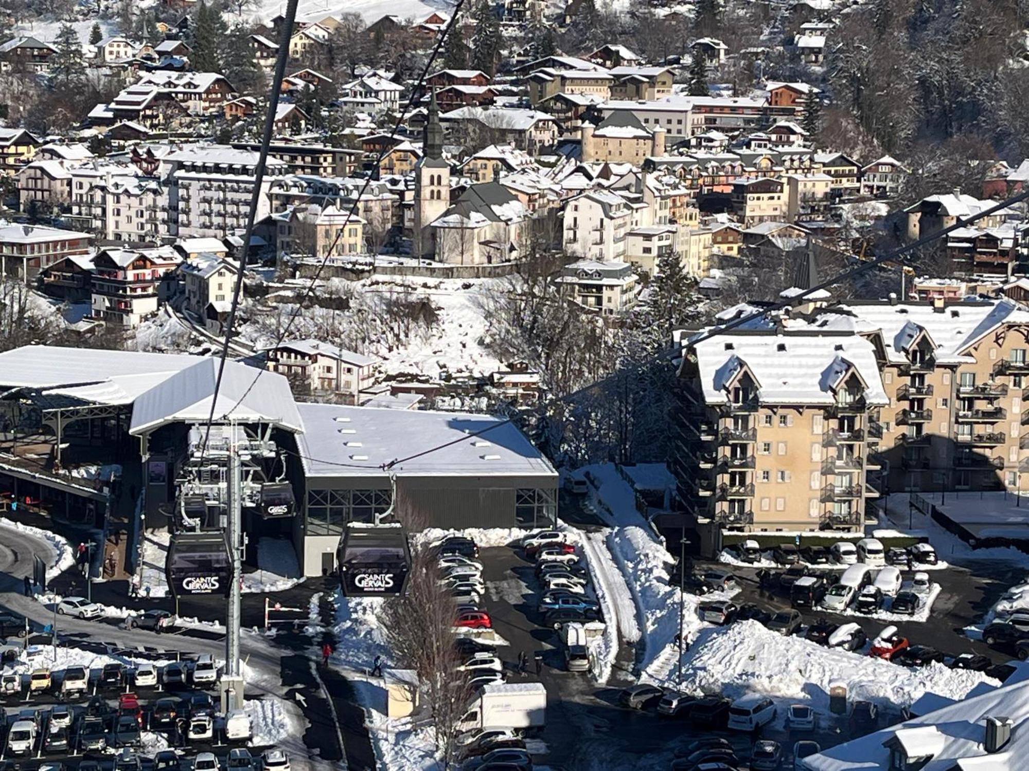 Appartement T2+Cabine Independante Au Depart Des Telecabines Saint-Gervais/Bettex/Mont D'Arbois Exteriör bild