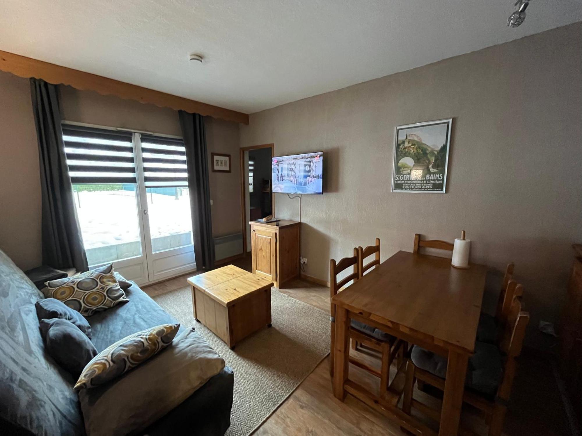 Appartement T2+Cabine Independante Au Depart Des Telecabines Saint-Gervais/Bettex/Mont D'Arbois Exteriör bild