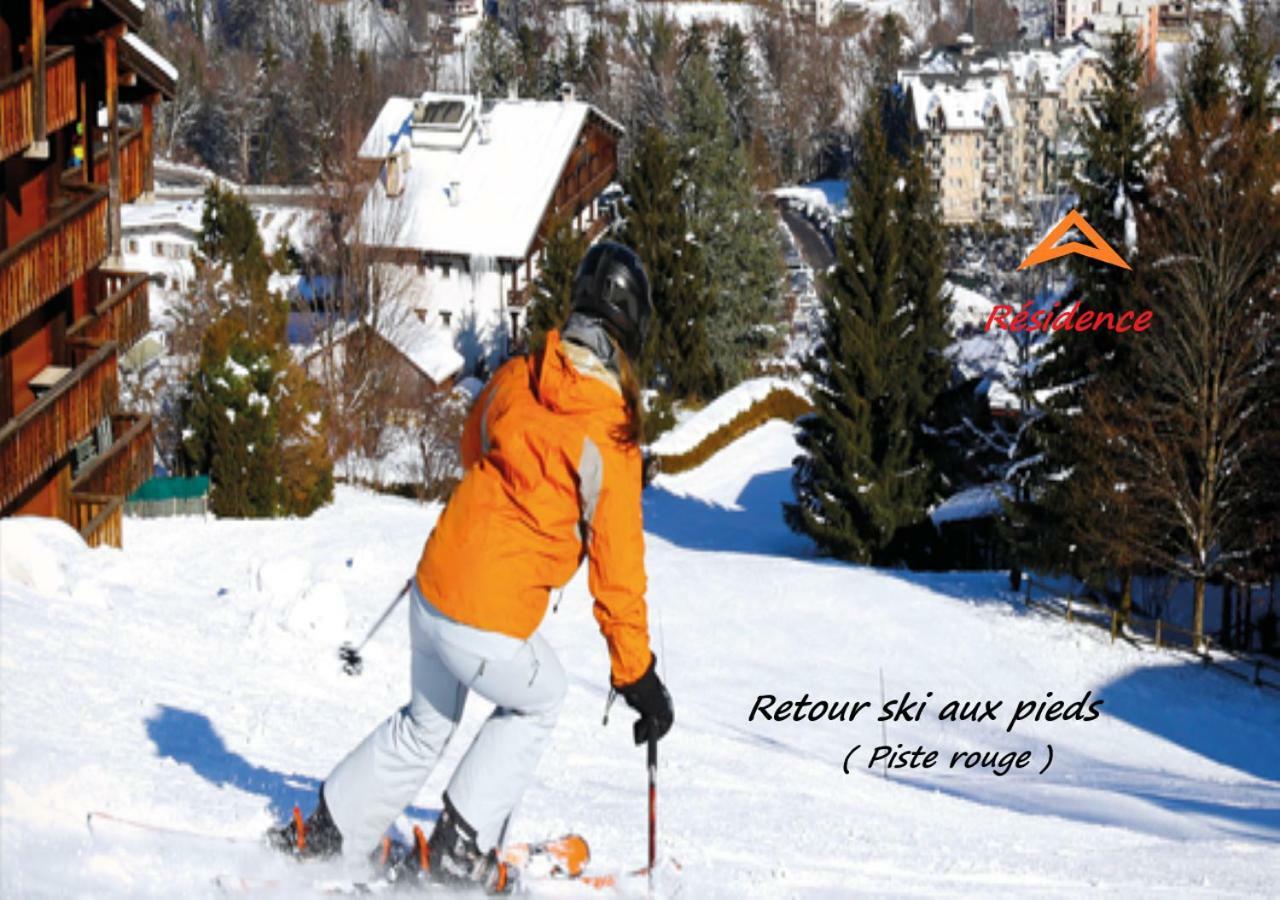 Appartement T2+Cabine Independante Au Depart Des Telecabines Saint-Gervais/Bettex/Mont D'Arbois Exteriör bild